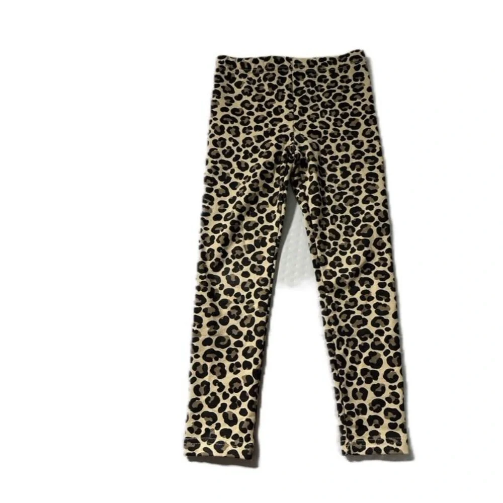 Children's Place, carters, some unbranded child size 5‎ pants Leopard pink Black